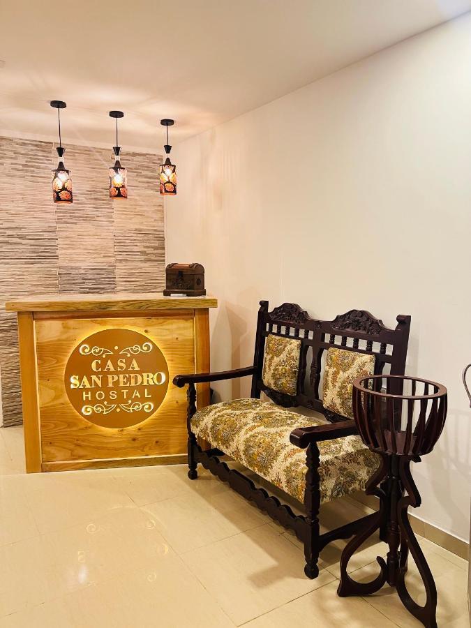 Hostal Casa San Pedro Санта-Марта Экстерьер фото