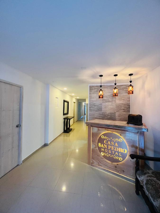 Hostal Casa San Pedro Санта-Марта Экстерьер фото